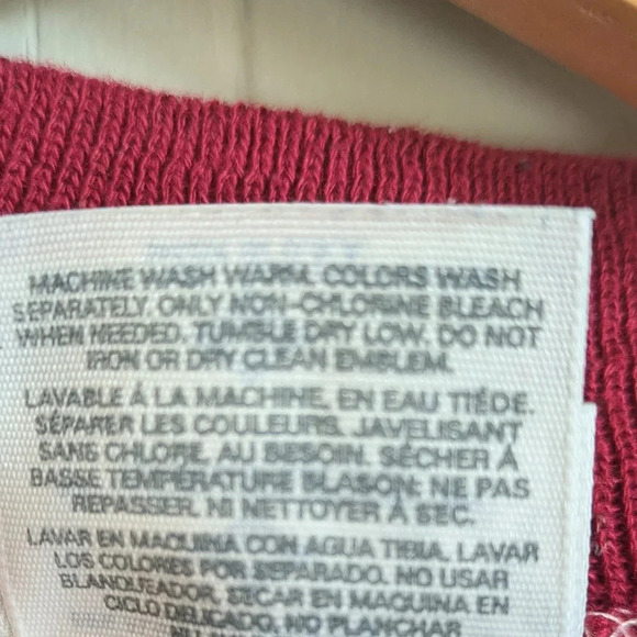 Whim Holiday Sweatshirt Navy size Medium Cats Squirrels Leaves 90s Vintage Grams - Picture 5 of 6